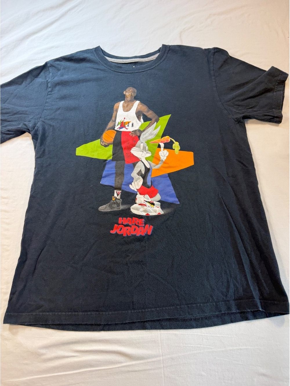Jordan x Looney Tunes Hare Jordan Graphic T-Shirt Medium